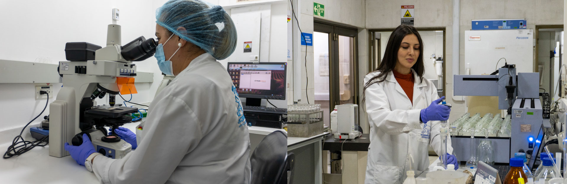 Banner de Laboratorios de Aguas