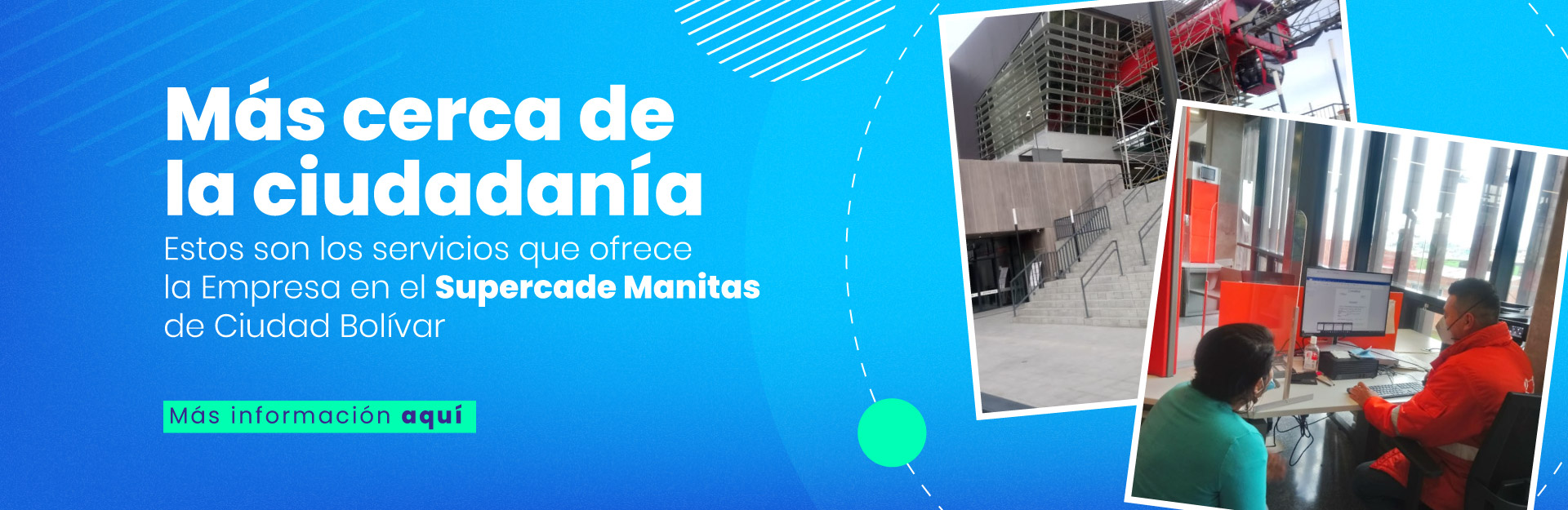 Los servicios de la EAAB que se pueden gestionar en el Supercade Manitas de Ciudad Bolívar