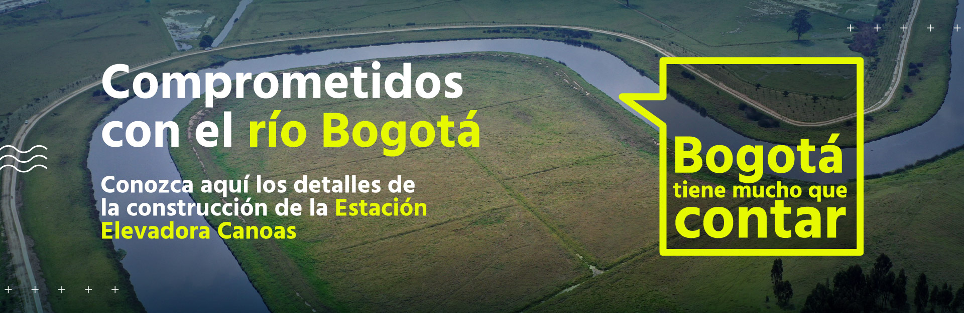 Comprometidos con la limpieza del río Bogotá