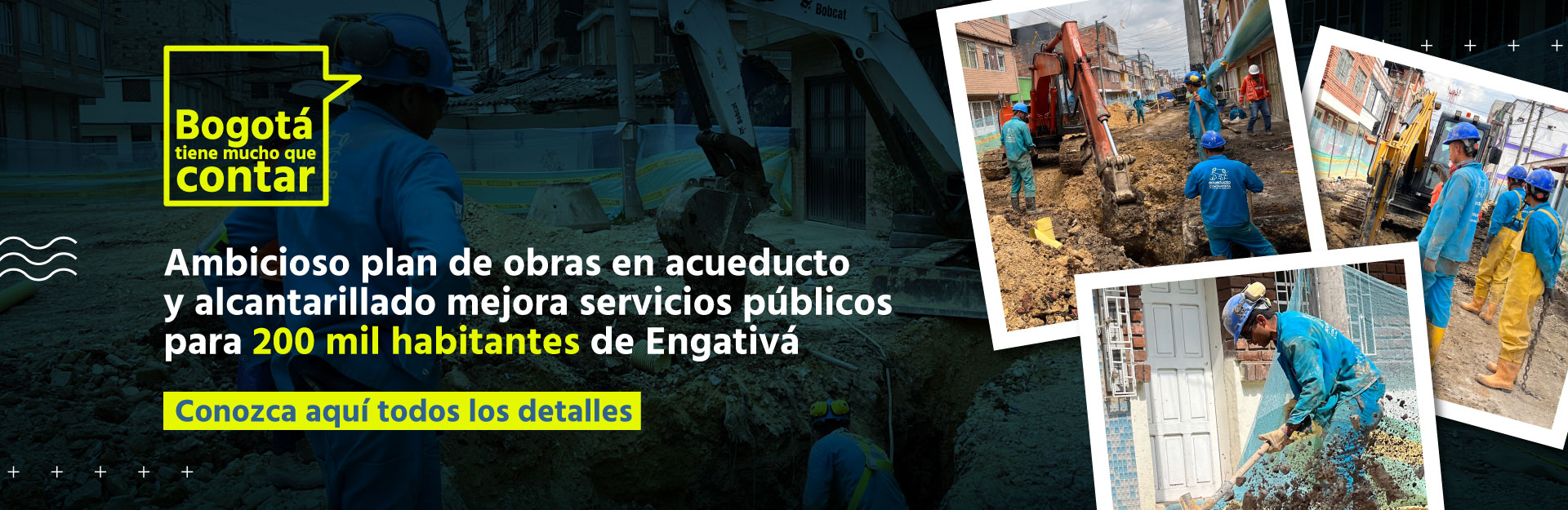 Ambicioso plan de obras en acueducto y alcantarillado mejora servicios públicos para 200 mil habitantes de Engativá