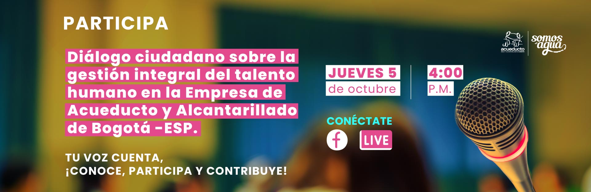 ¡Participa en nuestro Facebook Live sobre Gestión Integral del Talento Humano!