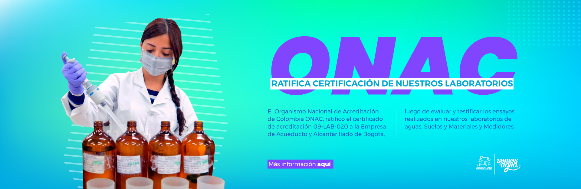 ONAC ratifica certificación de nuestros laboratorios