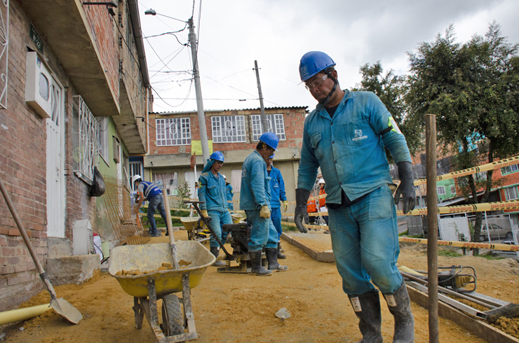 En el Sur de Bogotá la EAAB sigue renovando las redes de acueducto y alcantarillado