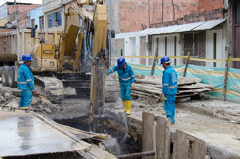 Construcción de la línea matriz Bosa III