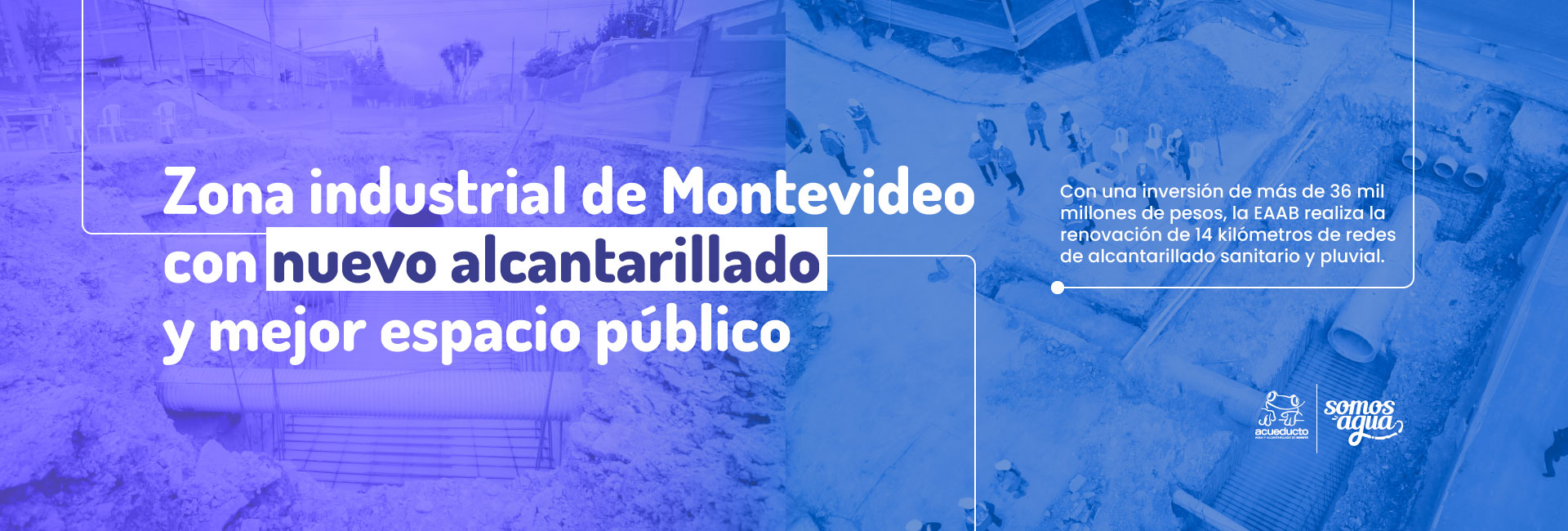 Zona industrial de Montevideo con nuevo alcantarillado y mejor espacio público